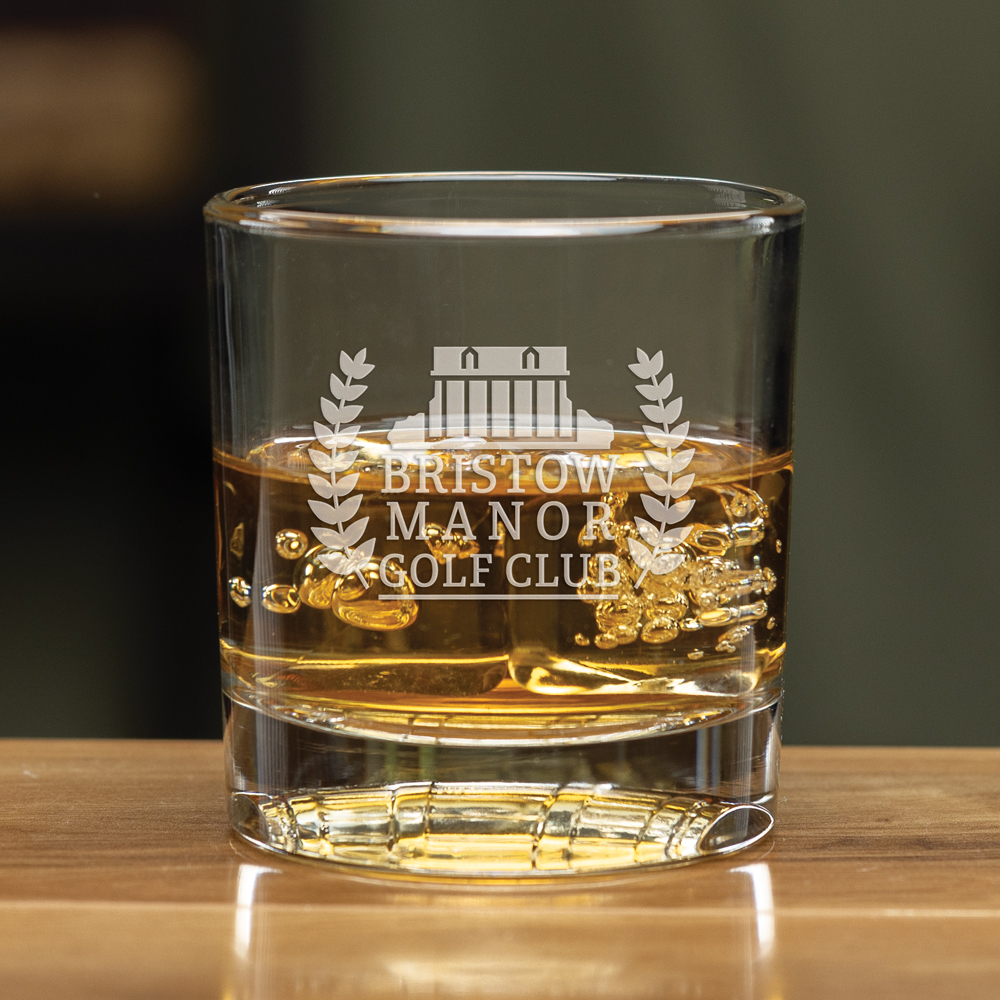 Sterling Cut Glass | Bourbon Barrel Rocks Glass